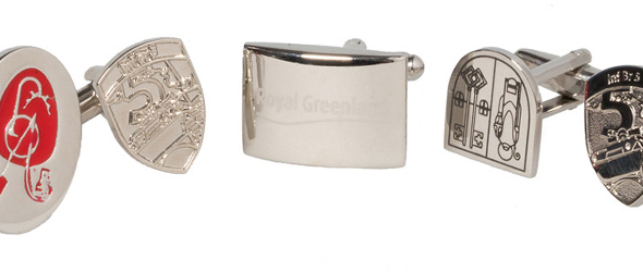 Manschettenknoepfe mit Logo2 Plaatje